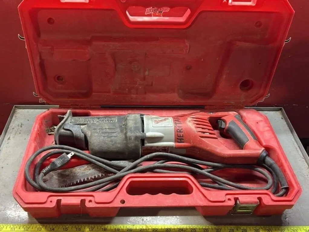 Milwaukee Heavy Duty Reciprocating Saw.
