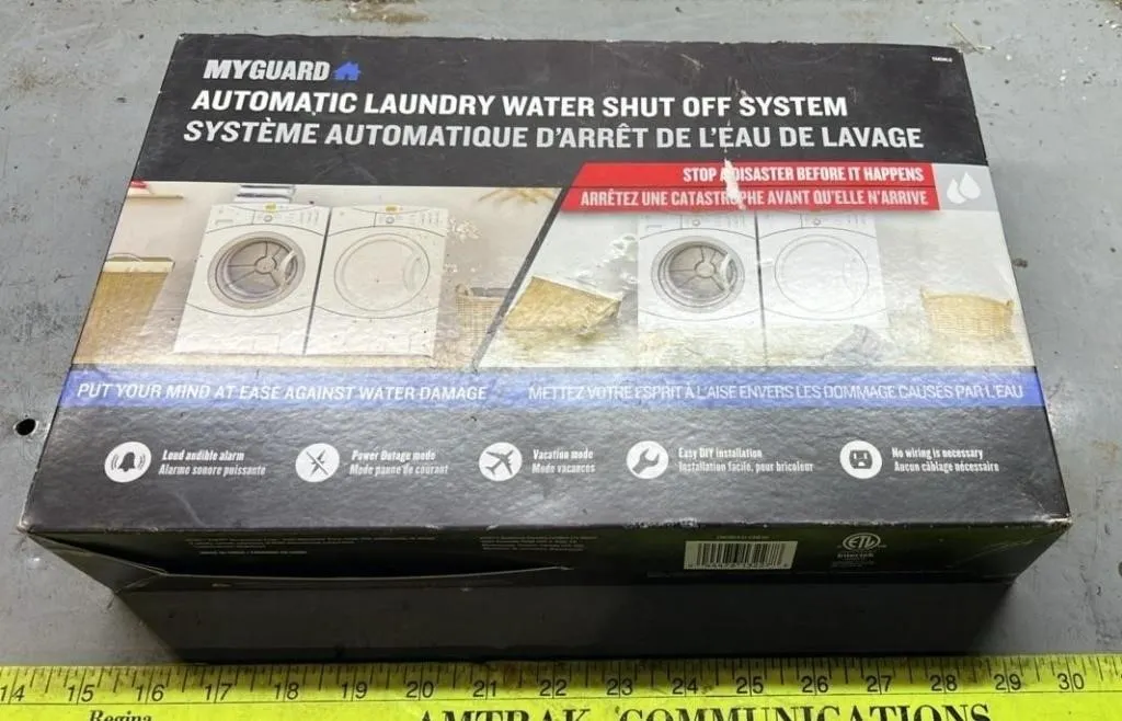 Automatic Laundry Water Shut Off System