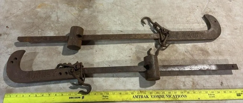 2, 39� Gurney Beam Scales.