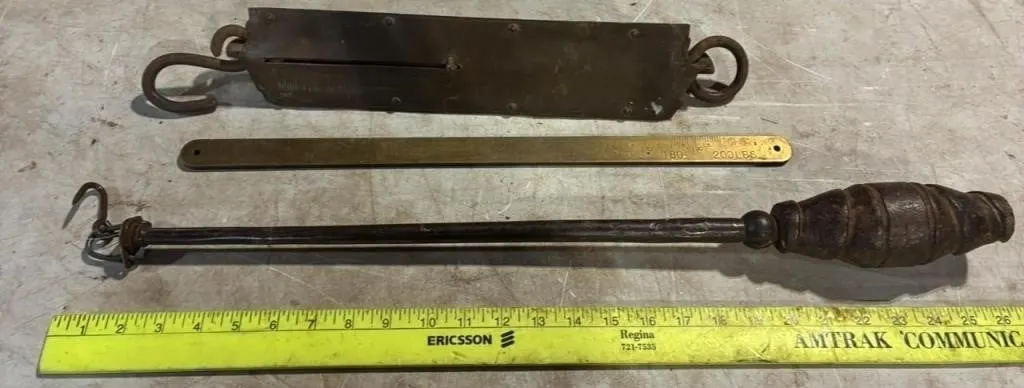 Damaged Hanging Scale & Other Scale Parts.