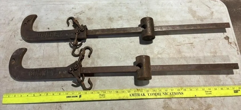 2 Gurney 39� Beam Scales.