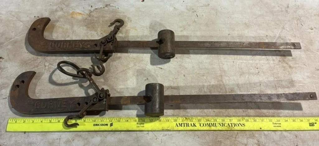 2, 39� Gurney Beam Scales.