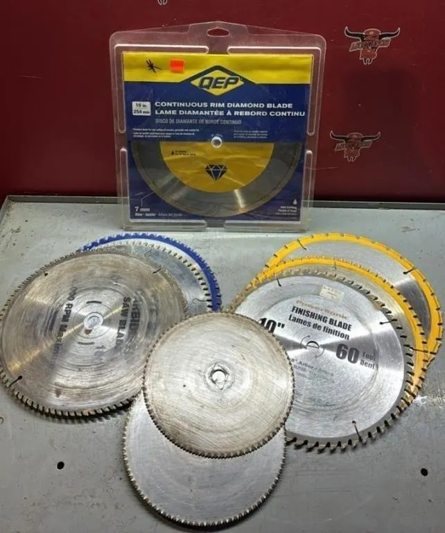 Asst. Circular Saw Blades.