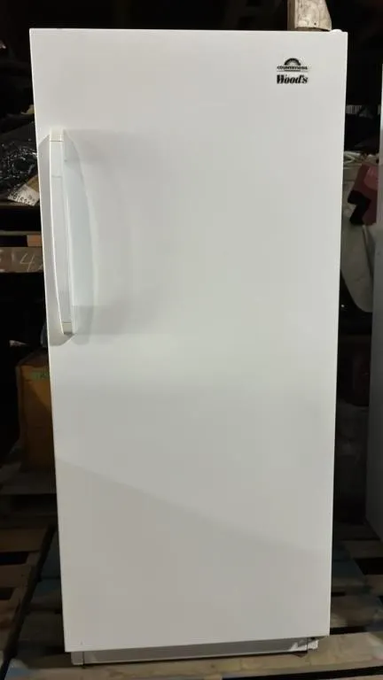 Woods Countrywide Upright Freezer. Working. 24�W