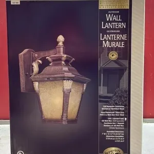 Unused Exterior Light Fixture.