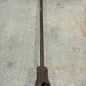 Heavy All Metal Homemade Metal Post Hole Digger.