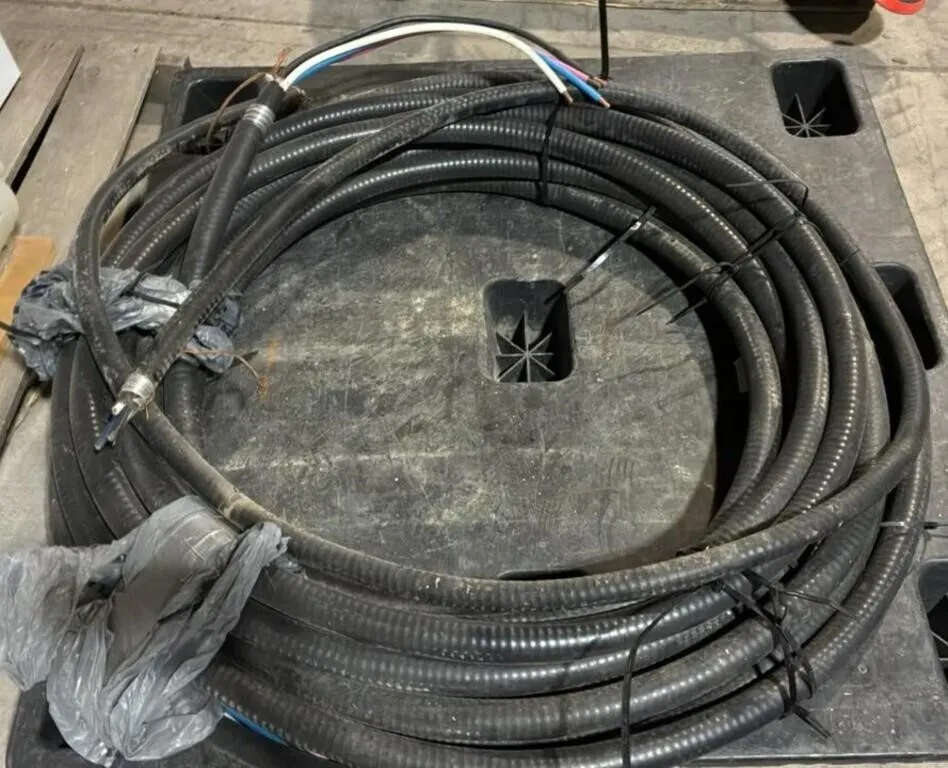 Pallet of Armoured 4 Wire. *C