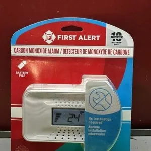 Unused Carbon Monoxide Detector.
