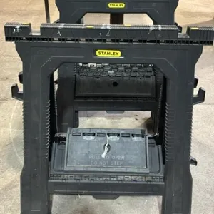 4 Folding Plastic Sawhorses.