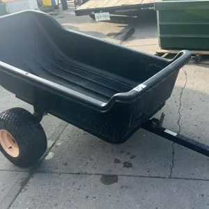 POLAR Single Axle Utility Trailer w/Plastic Dump
