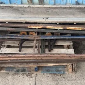 4 Sections of Scaffolding w/Wheels, Plank, and