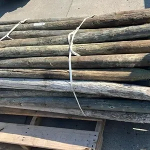 Lot of 50, 2" - 3" Fence Posts, 6ft Long. #C.