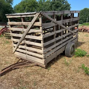 Wooden Livestock Trailer