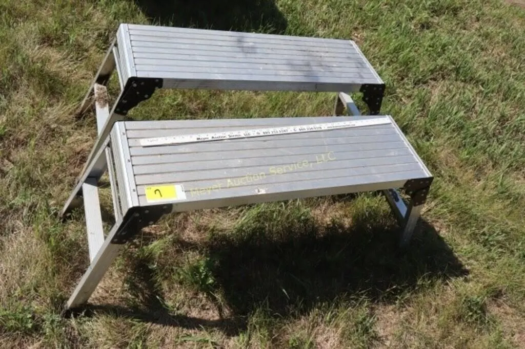pair of painters scaffolding