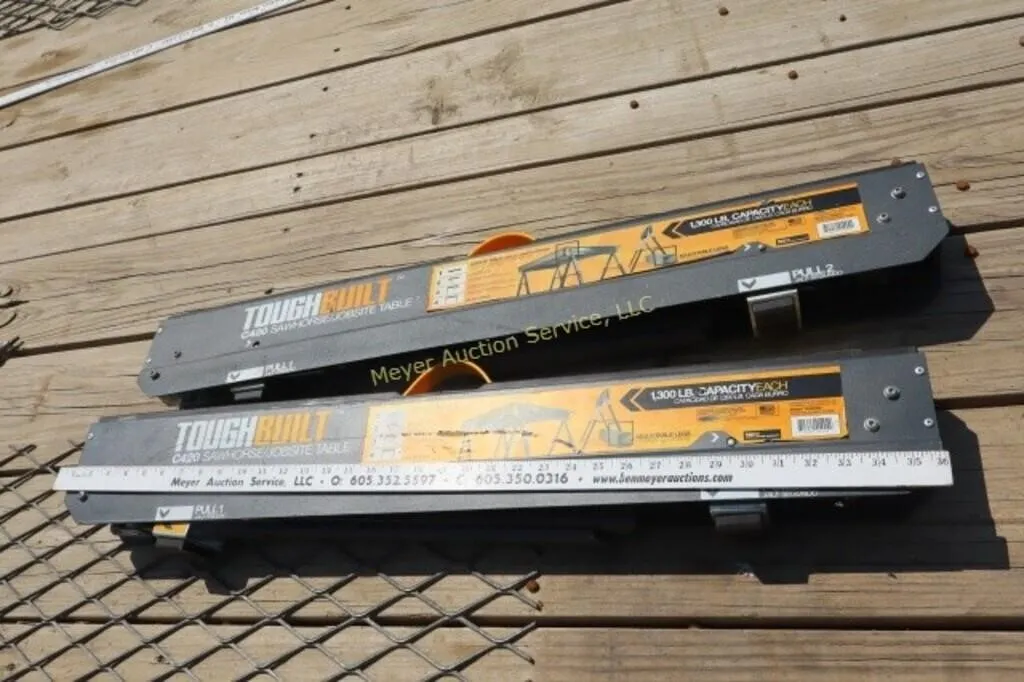 Tough built saw horses