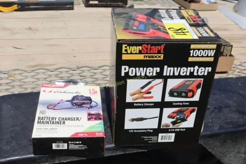 Power inverter & charger/maintainer