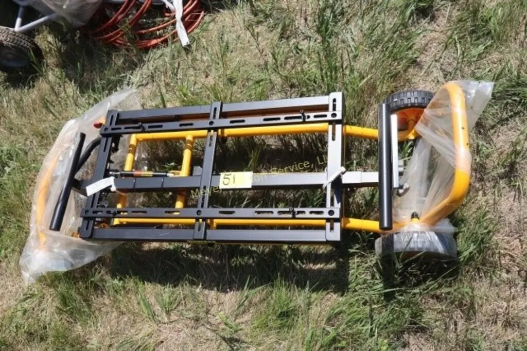 DeWalt rolling miter saw stand like new