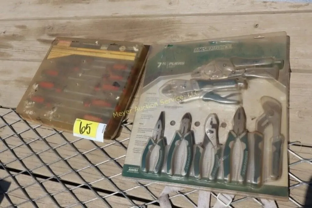 Pliers set & screwdriver set
