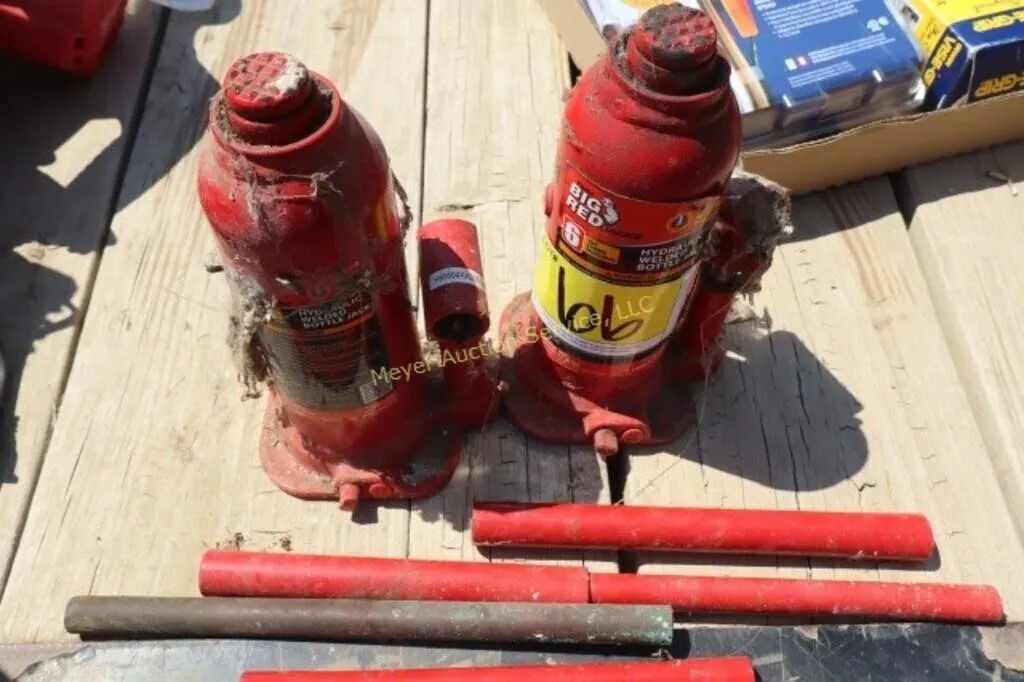 2 - 6 T bottle jacks