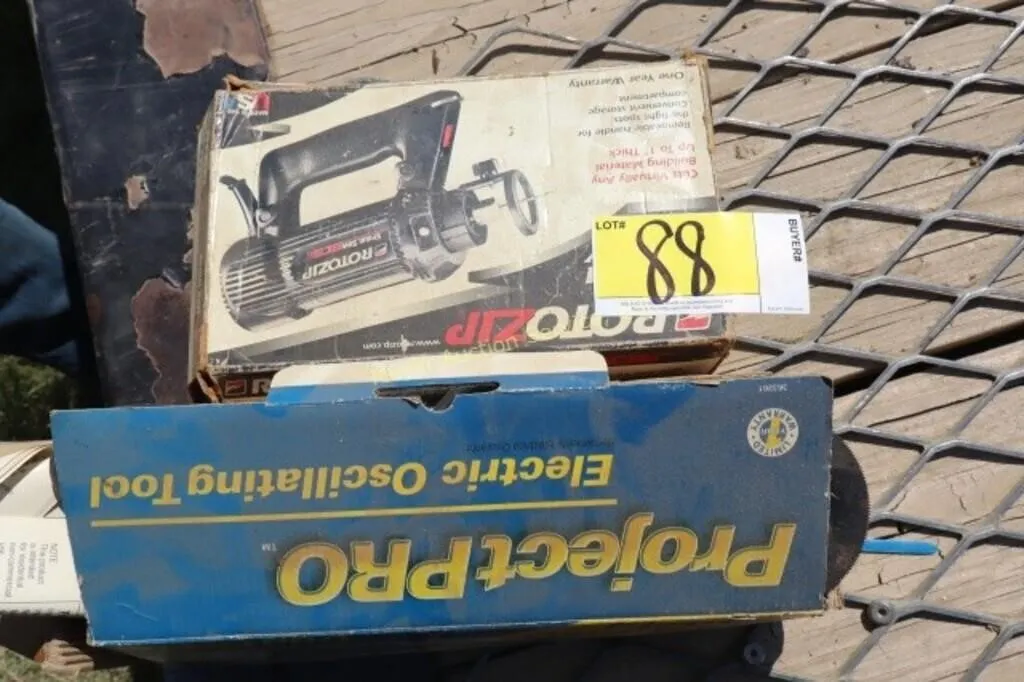 Roto-Zip & oscillating tool