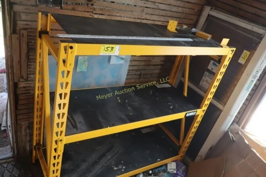 DeWalt shelving 48" x 58"