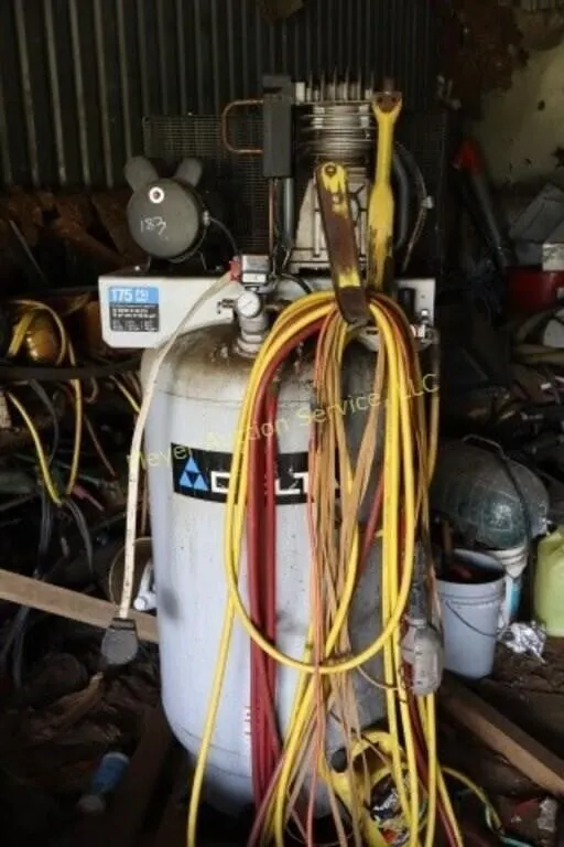 Delta Air Compressor 175 PSI 80 gal. Tank