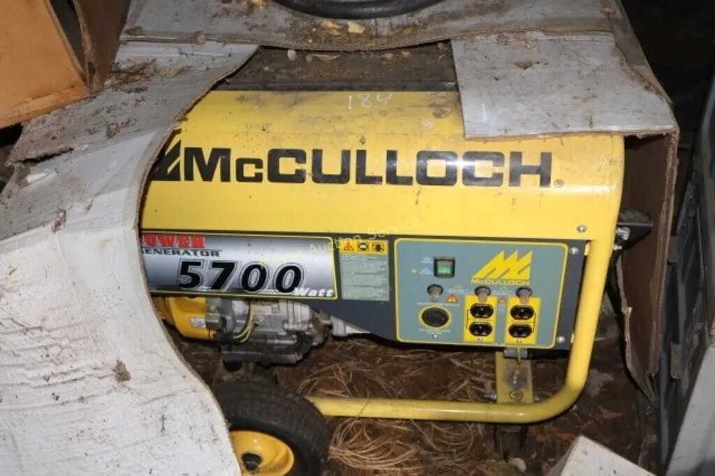 McCulloch Power Generator 5700 Watt