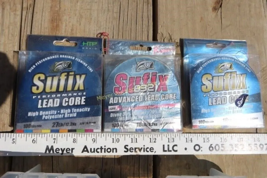 3 Sufix lead core fishing line