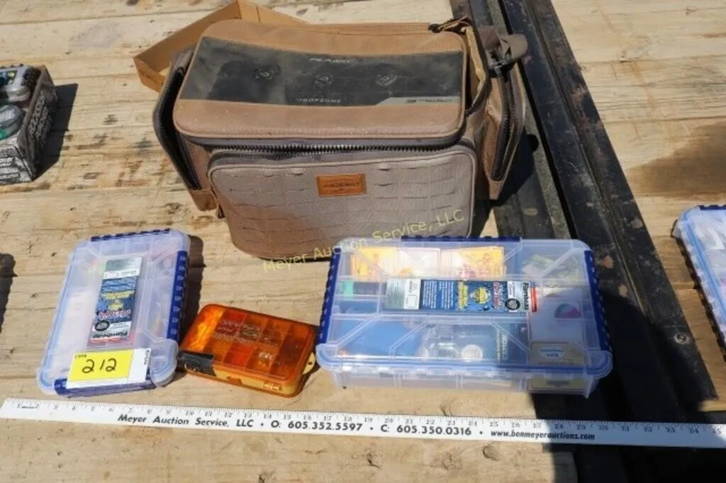 tackle box with tackle