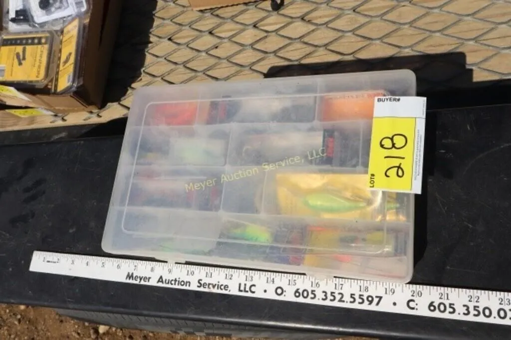 tacklebox with lures