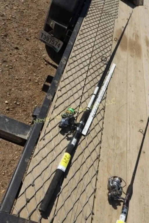Okuma 10' rod with Shimano reel