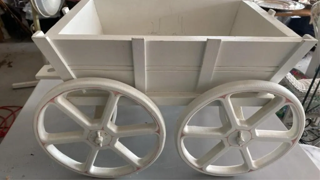 Homemade doll wagon