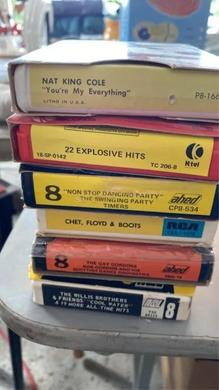 8 track tapes