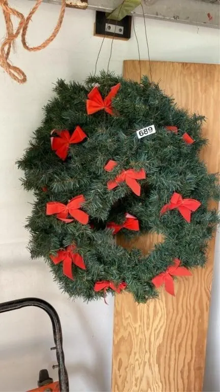 3 Christmas wreaths