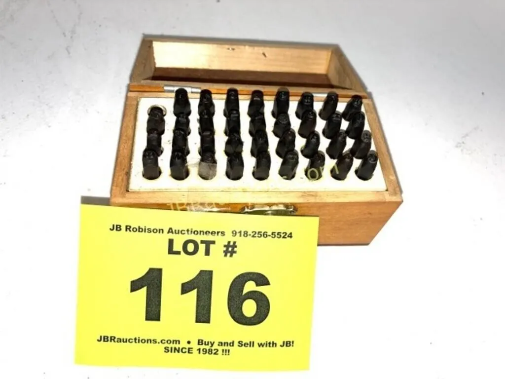 LETTERING/ NUMBER STAMP SET