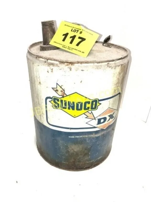 VINTAGE SUNOCO DX GAS CAN