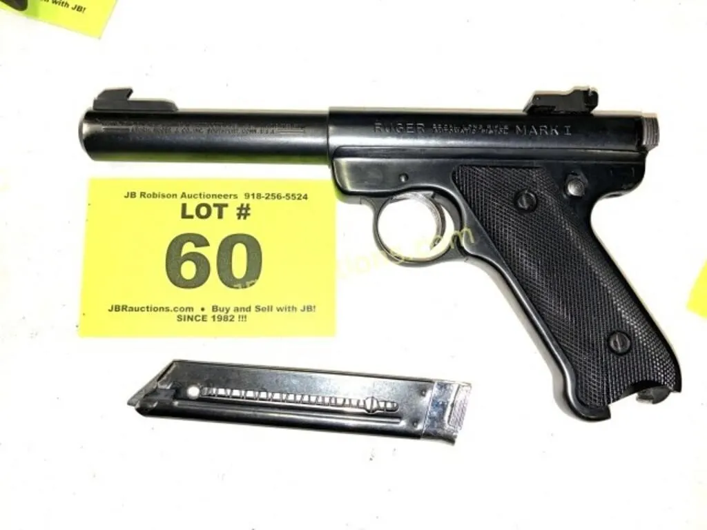 RUGER .22 CAL LR AUTO MARK I PISTOL