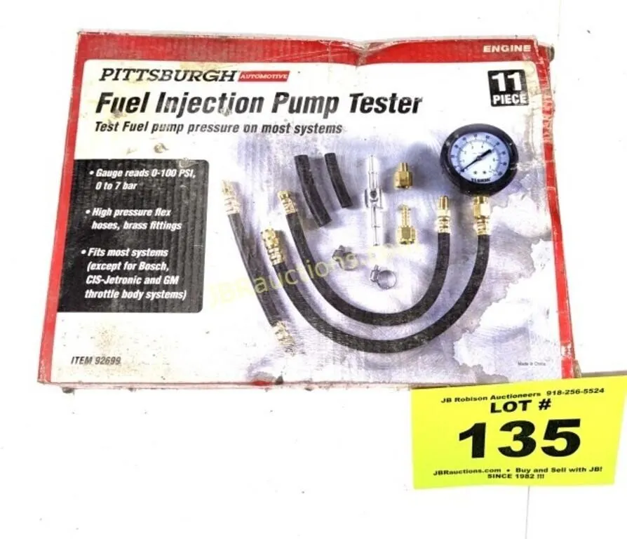 FUEL INJECTION PUMP TESTER