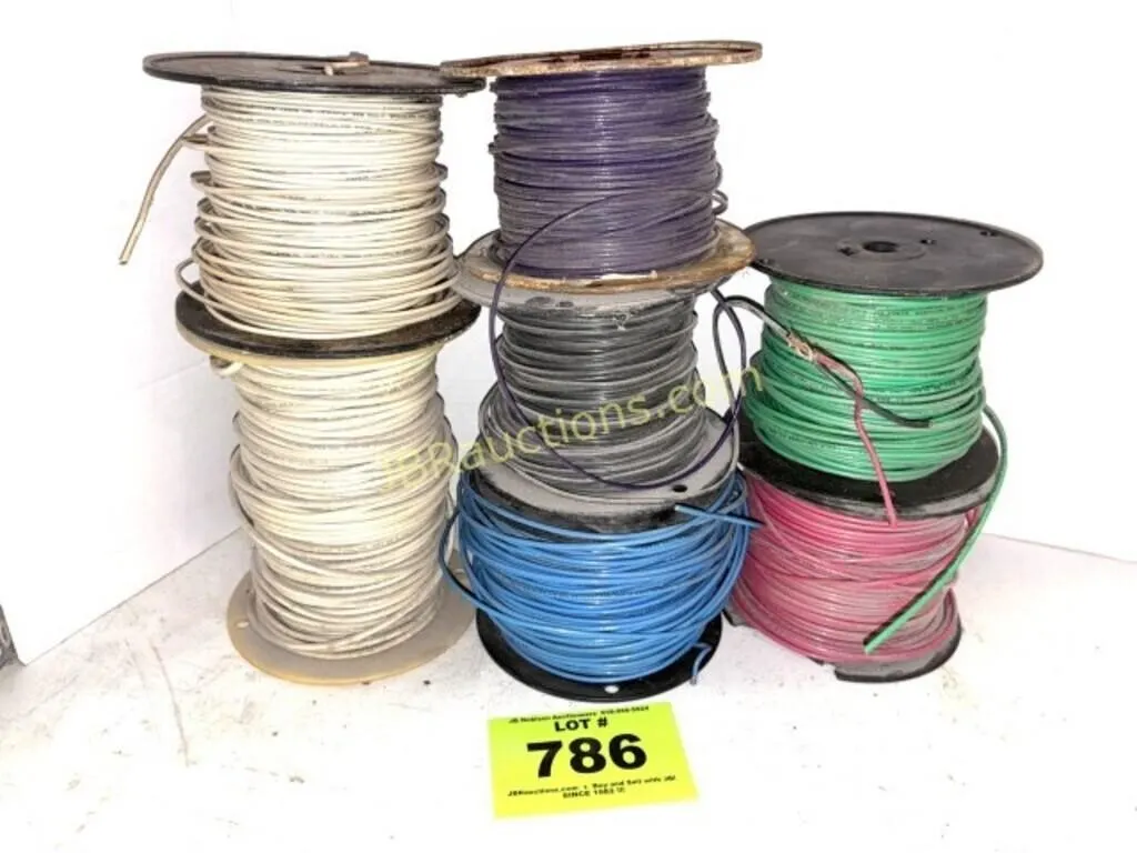 7 ROLLS COPPER WIRE