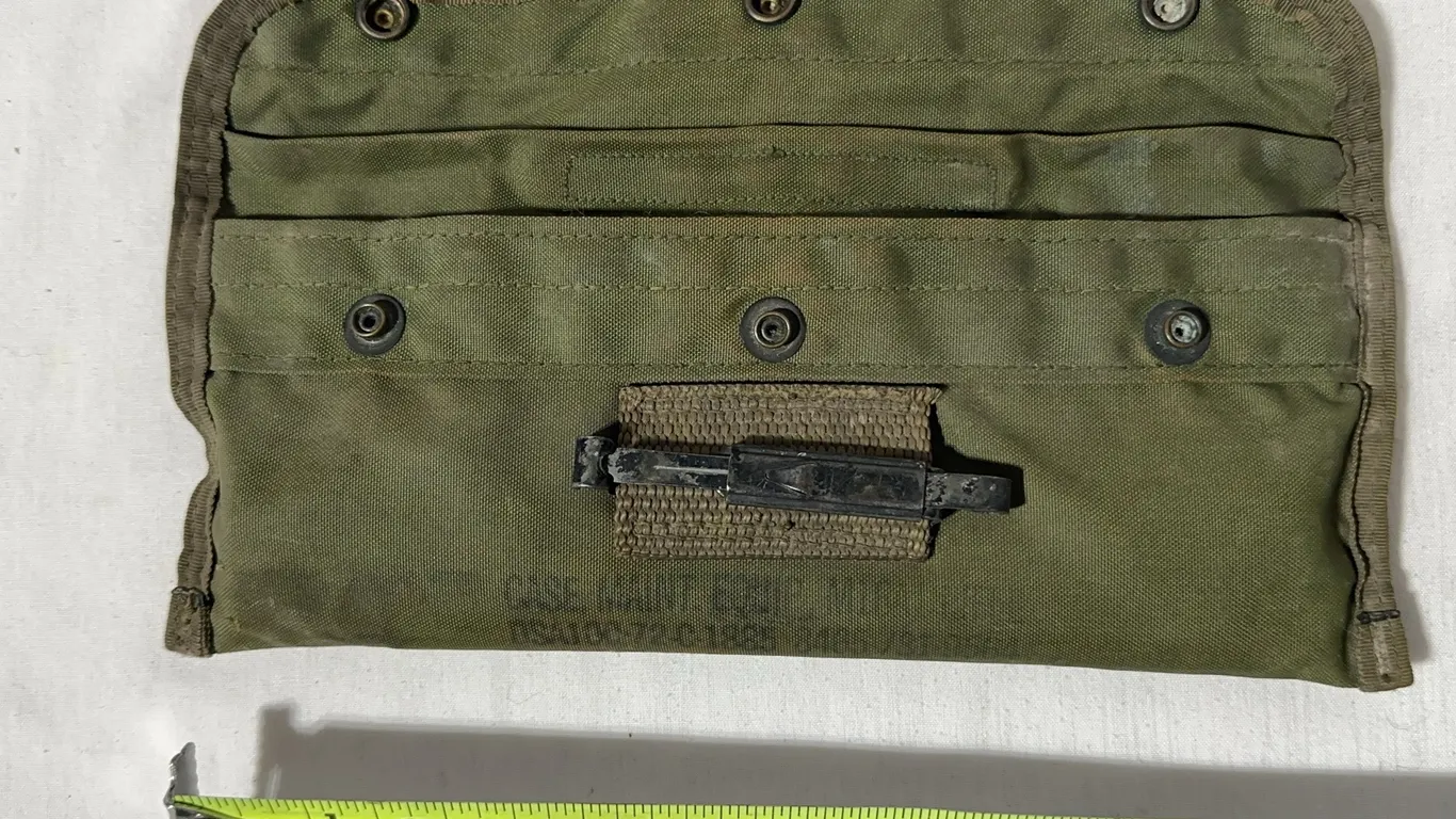 US Military GI Issue M16A1 Rifle Cleaning Kit Case