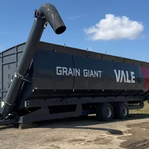 2022 Vale Grain Giant 6500 tandem axle portable grain bin