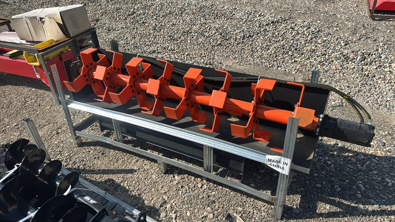 New PaBreak 72" rototiller w/ skid steer quick attach-Sales Tax