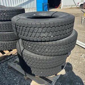 4) Assorted 11R22.5 tires