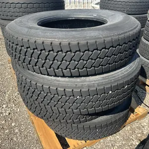 4) Assorted 11R22.5 tires