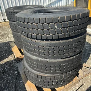 4) Assorted 295/75R22.5 tires