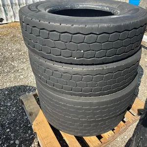 4) Assorted 295/75R22.5 tires