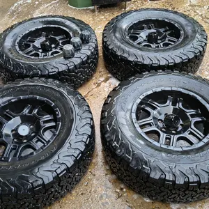 4 ION Mag Wheels with LT265/75/r16 Bridgestone  All-Terrain T/A KO2 tires