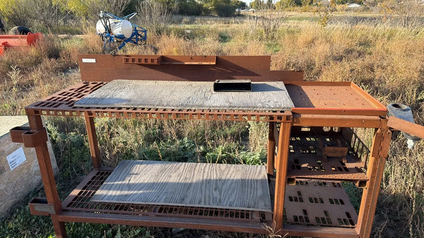 Home Built Metal Work Bench