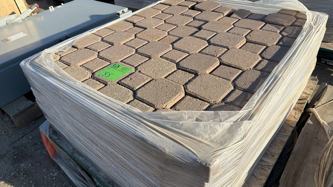 Brown Octagonal-style Interlocking Brick