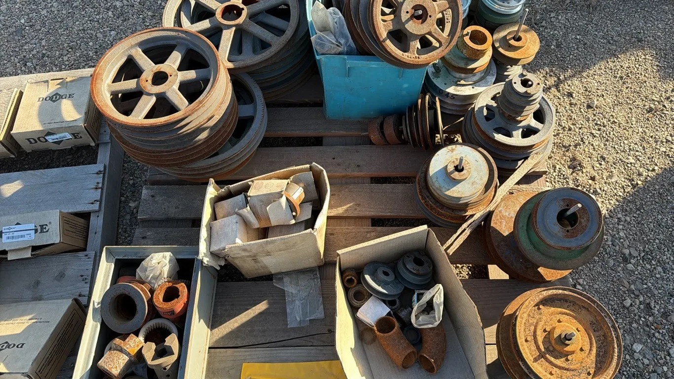Misc Cast Iron and Steel V-belt Pulleys